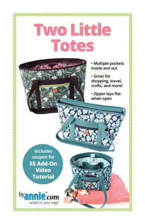 Two Little Totes Sewing Pattern