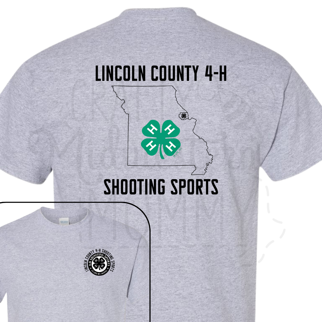 Lincoln County 4-H Shooting Sports Shirt 2026 - YOUTH