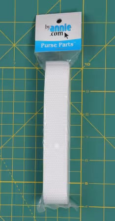 1 Inch Strapping - White (3 Yards)
