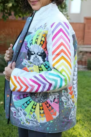 Bella Accent Sleeves Sewing Pattern (FPP Expansion Pack for Bella Quilted Coat)