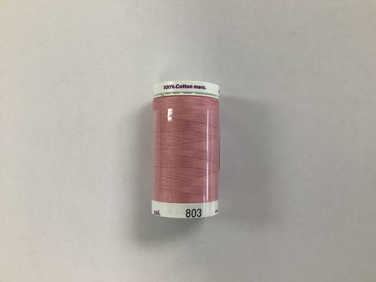 Mettler Silk Finish Thread 50 wt 547yd - Pink (803)