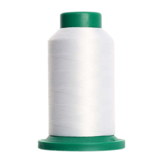 Isacord Recycled 40 Polyester Thread 5000m #0010 Silky White