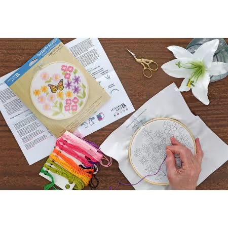 Butterfly Scatter Embroidery Kit