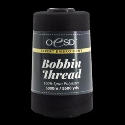 OESD Bobbin Thread 5000m - Black