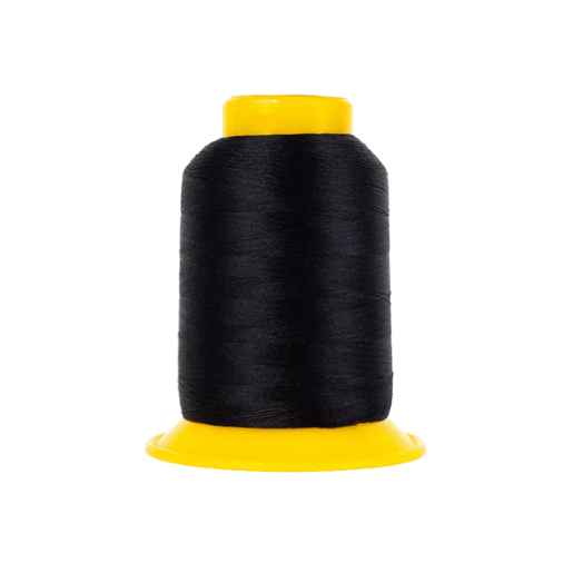 Wonderfil SoftLoc Wooly Poly Thread 1100yd Black SL78