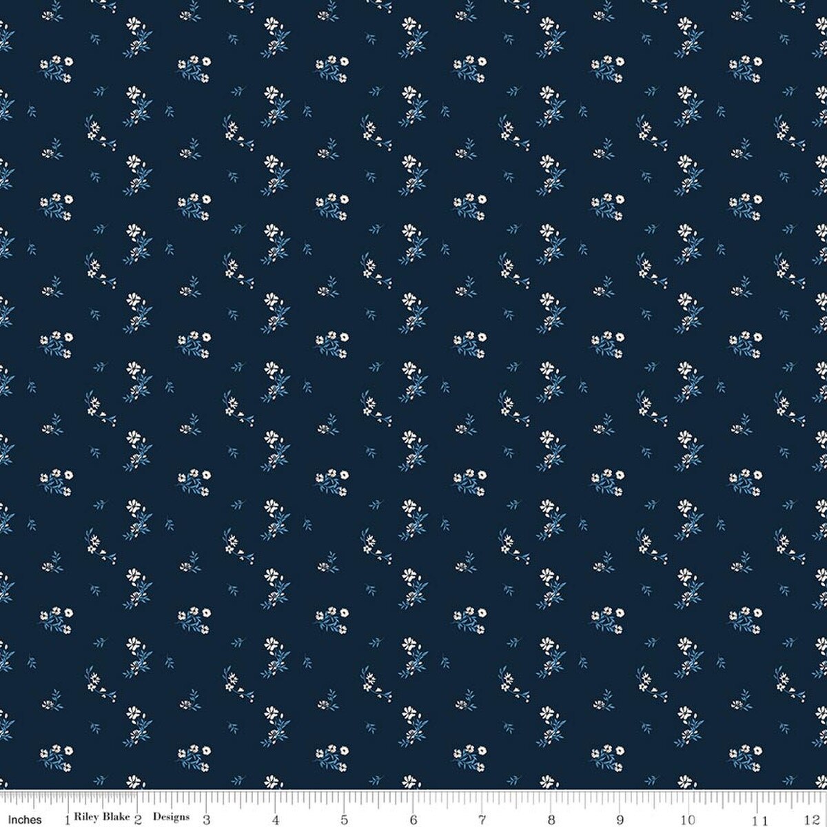 Riley Blake Patriotic Pride Ditsy Navy