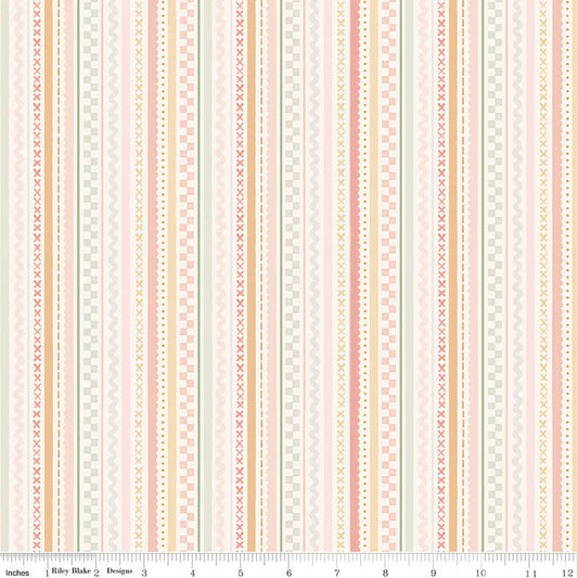 Riley Blake Silly Goose Stripes Multi