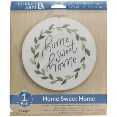 Home Sweet Home Embroidery Kit