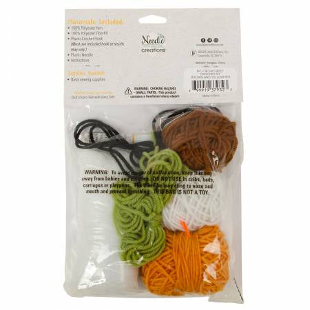 Crochet Kit - Brown And Yellow Bee