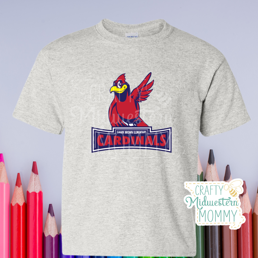 Claude Brown Elementary Logo T-Shirt