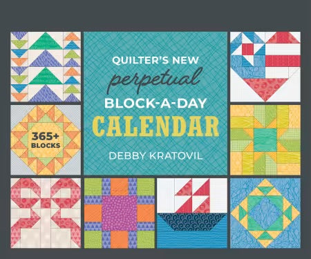 Quilters New Perpetual Block-a-Day Calendar