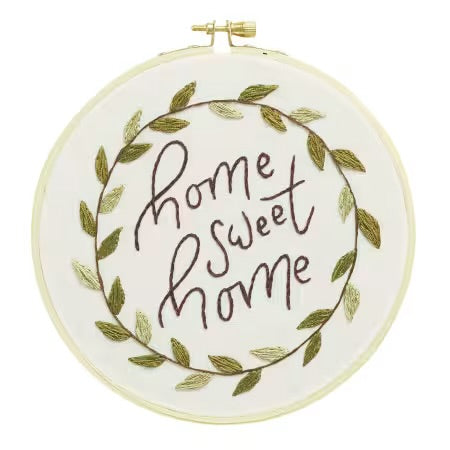 Home Sweet Home Embroidery Kit