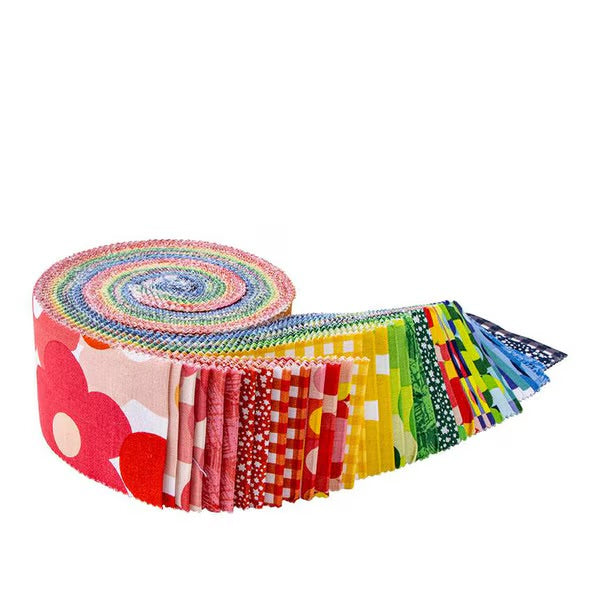 Riley Blake Copacetic 2 1/2" Rolie Polie