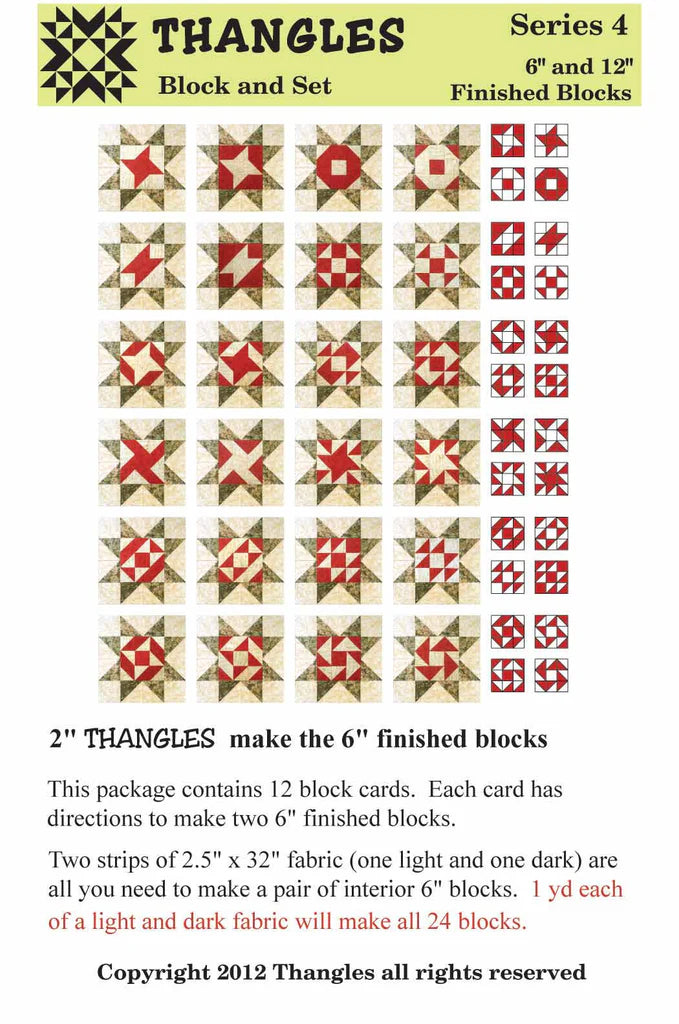 Thangles Block Cards - Series 4