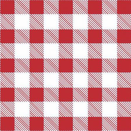 Fun Flannels Buffalo Plaid Red/White