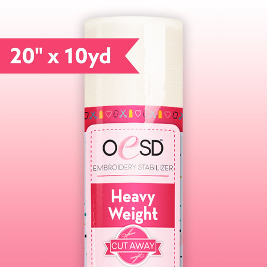 OESD Heavy Weight CutAway White