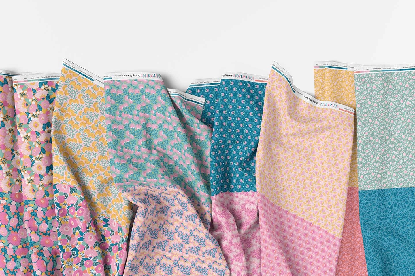 Paintbrush Studio Fat Quarter Bundle - Sunday Meadow 14 Pieces