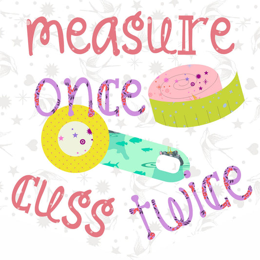 Measure Once Cuss Twice Mini Quilt Bundle