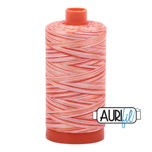 Aurifil Mako Cotton Thread 50wt/1422yd Mango Mist (Variegated) #4659