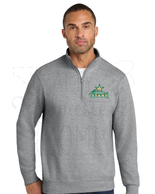 Troy South Elementary Stars Adult Embroidered Quarter Zip