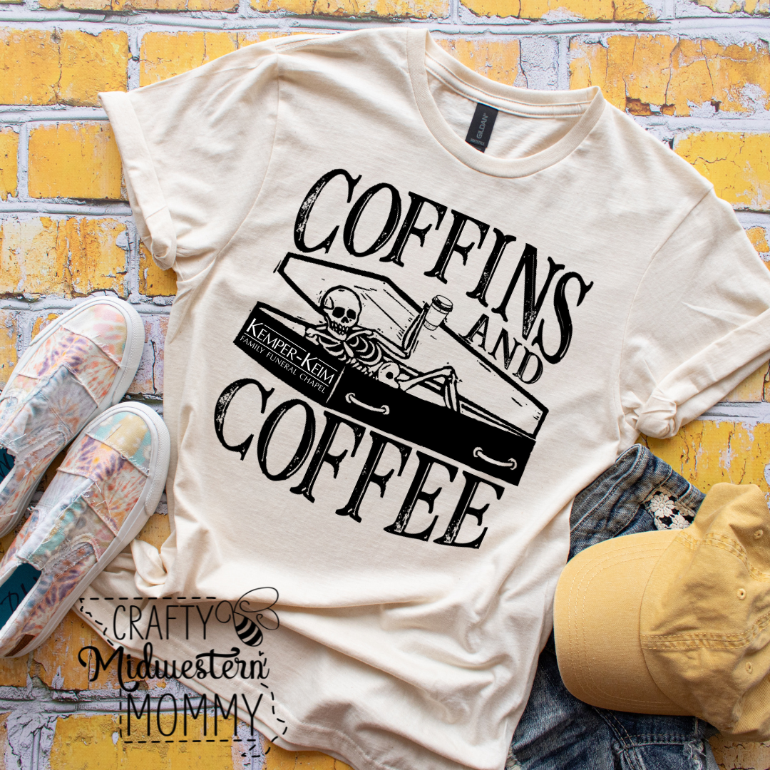 Coffins & Coffee Kemper-Keim Tee
