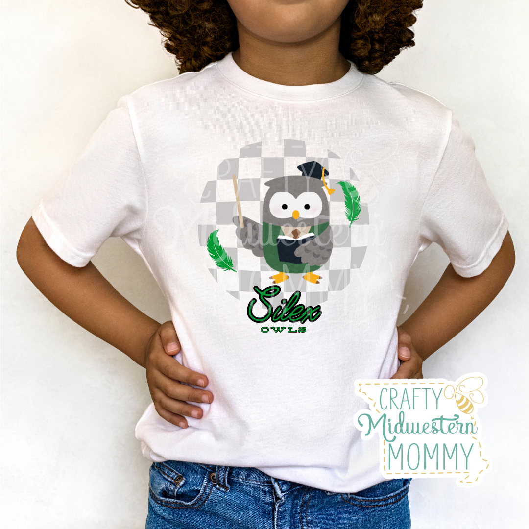 Silex Owls Retro T-Shirt