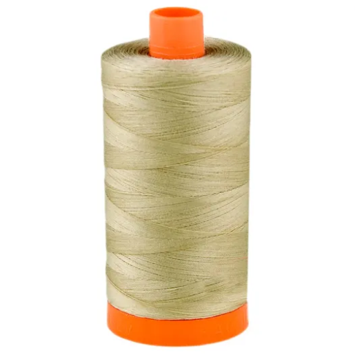 Aurifil Mako Cotton Thread 50wt/1422yd Stone #2324