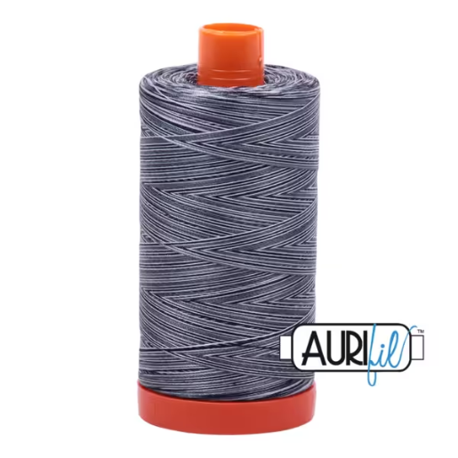 Aurifil Mako Cotton Thread 50wt/1422yd Stonefields (Variegated) #4664