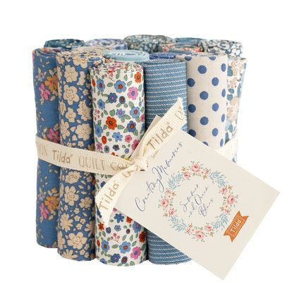 Tilda Creating Memories Fat Eight Roll Bundle - SUMMER 16 Pieces