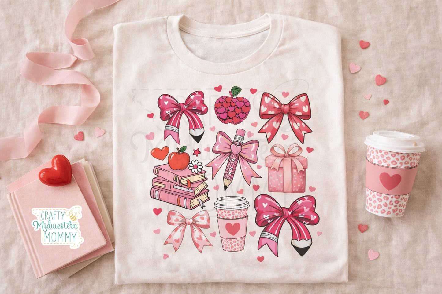 Teacher Coquette Graphic Tee