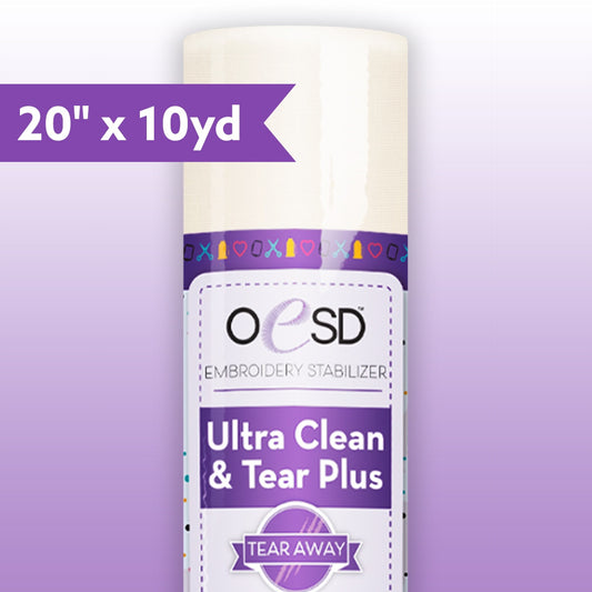 OESD Ultra Clean and Tear Plus 20" x 10yd
