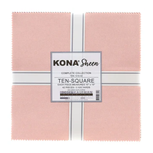 Kona Cotton Sheen - Complete Ten Squares