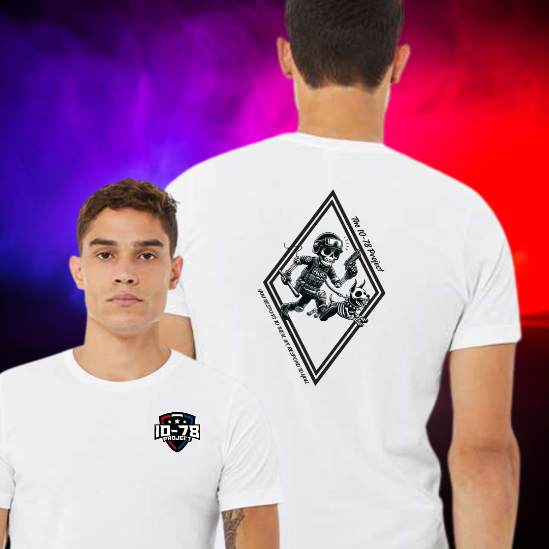 10-78 Skeleton Adult Graphic Tee