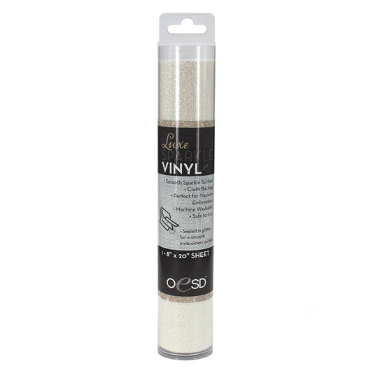 OESD Luxe Sparkle Vinyl-White
