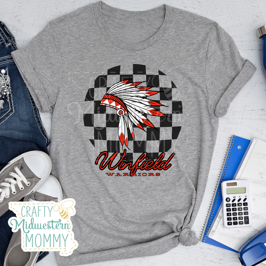Winfield Warriors Retro T-Shirt