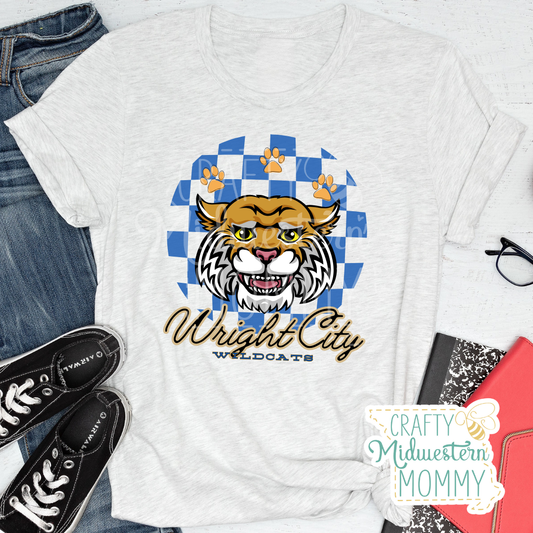 Wright City Wildcats Retro T-Shirt