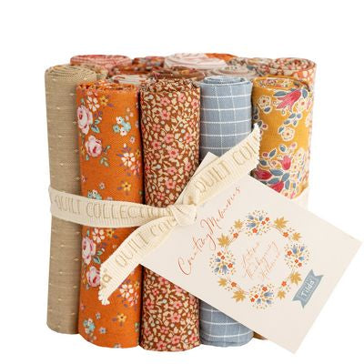 Tilda Creating Memories Fat Eight Roll Bundle - AUTUMN 16 Pieces