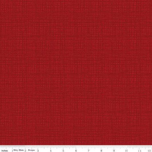 Riley Blake Cotton Texture Barn Red