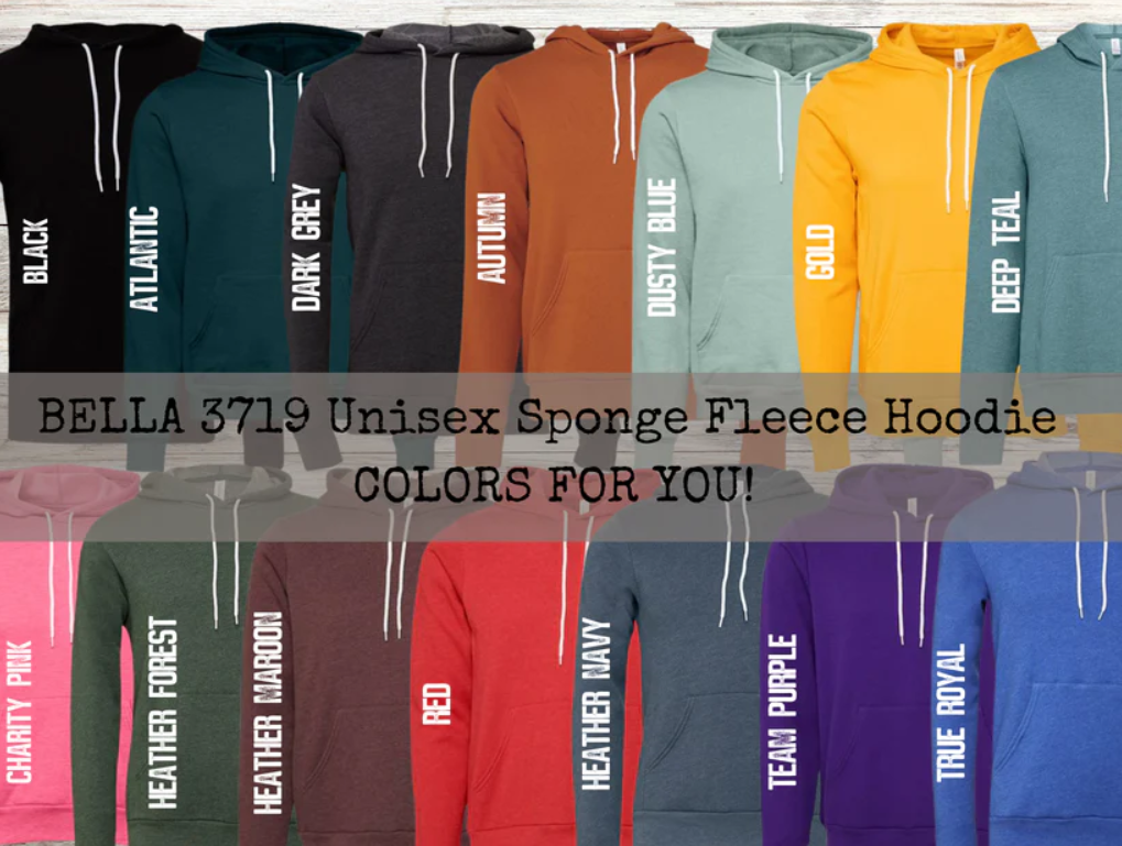CORA-STL Club Hoodie - Bella+Canvas