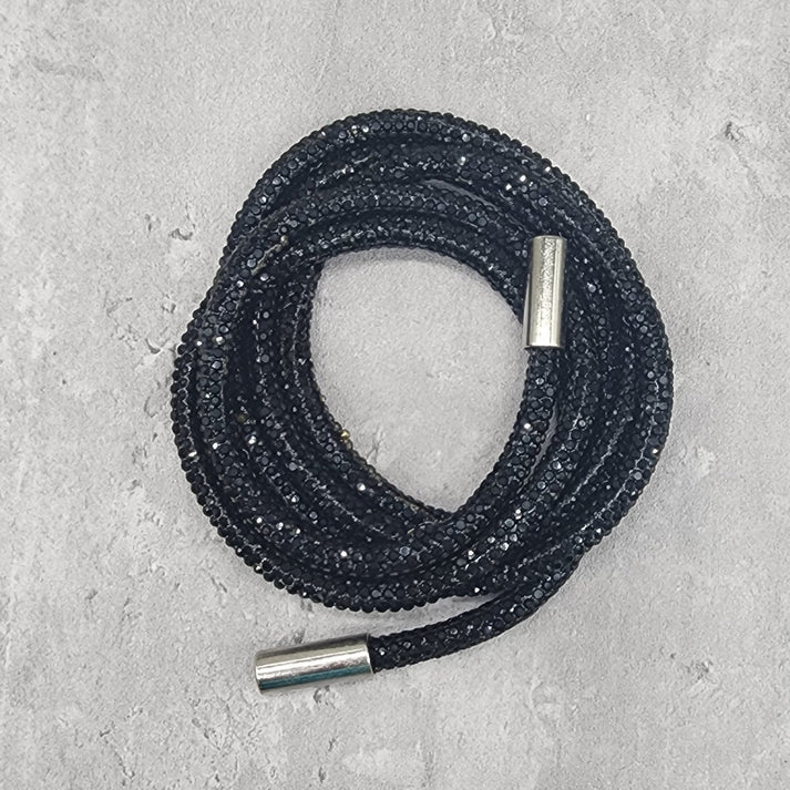 Hoodie Rhinestone String