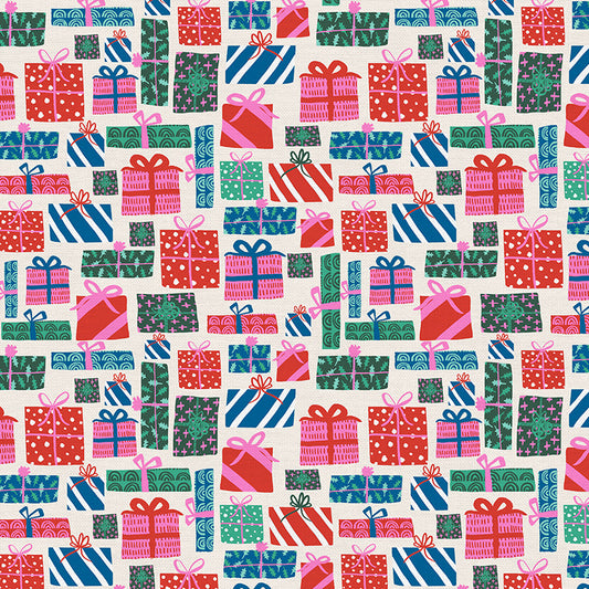 Paintbrush Studio Flamingo Christmas Presents Blue