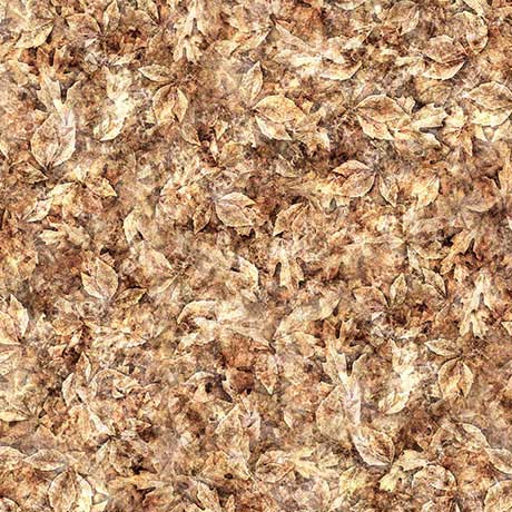 QT Fabrics Big Buck Ridge Leaves Light Brown