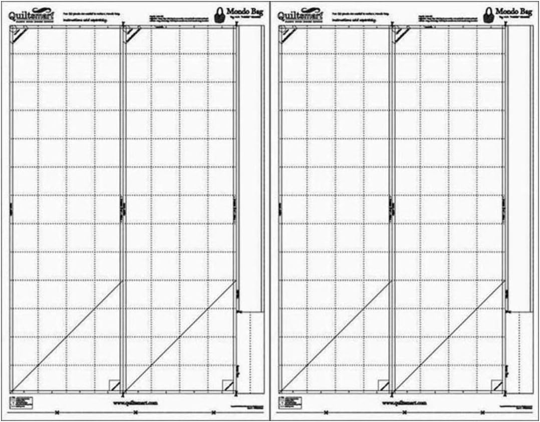 Mondo Bag Printed Interfacing - Sold as 2 Panels