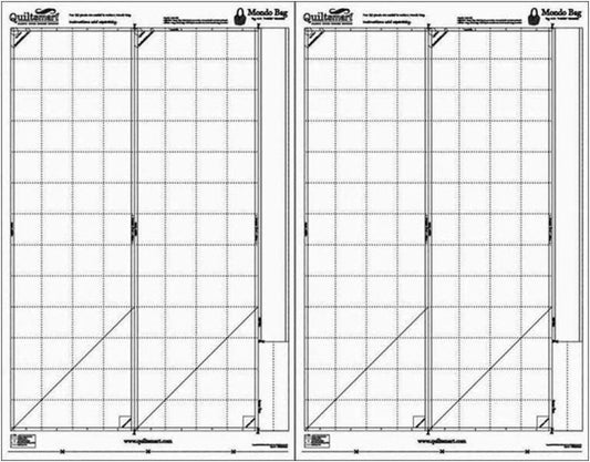 Mondo Bag Printed Interfacing - Sold as 2 Panels