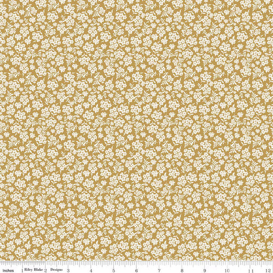 Riley Blake Before the Bloom Viola Gold