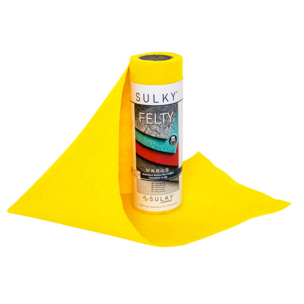 Sulky Felty Embroidery Felt - Neon Yellow