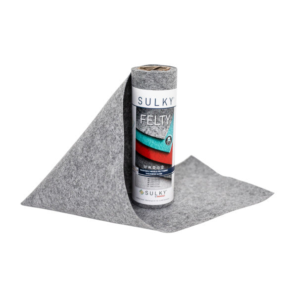 Sulky Felty Embroidery Felt - Heather Grey