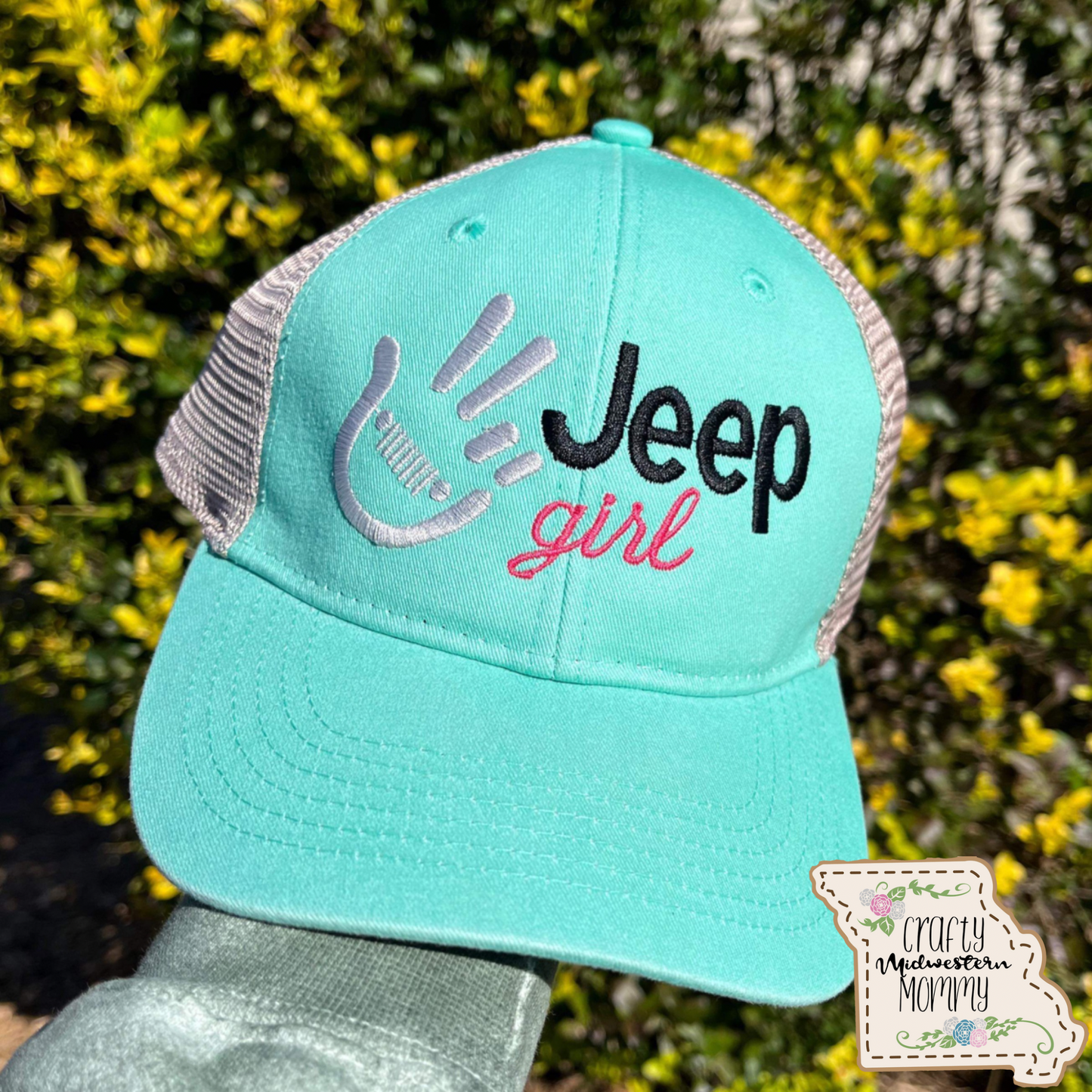 Jeep Girl Ponytail Hat