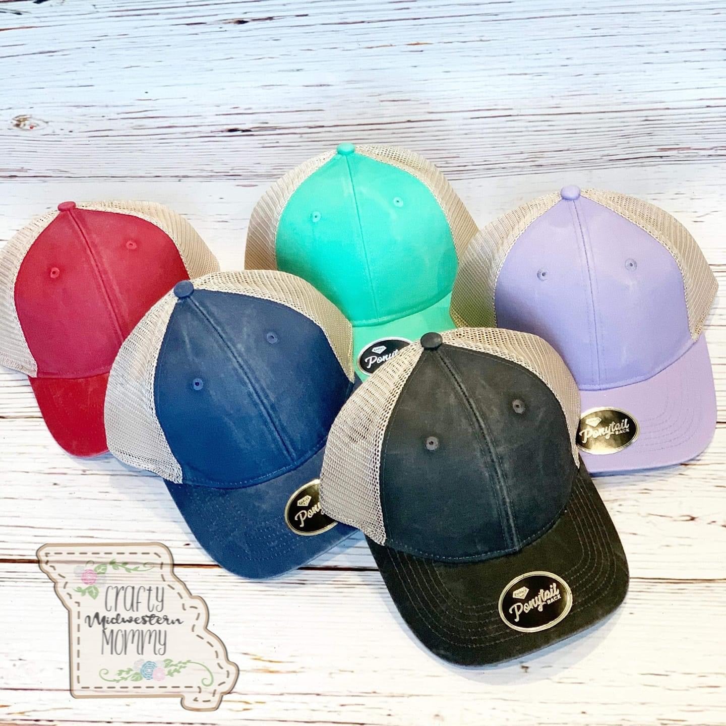 Jeep Girl Ponytail Hat