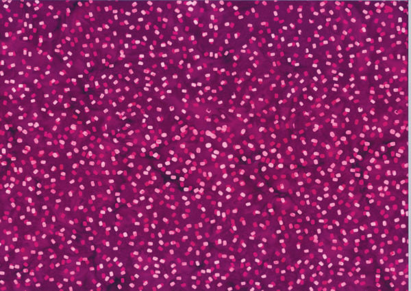 S2325 Magenta- Hoffman Bali Batik Confetti
